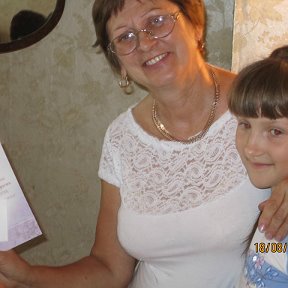 Фотография "Я со своей любимой внучкой  Лизяшкой!"