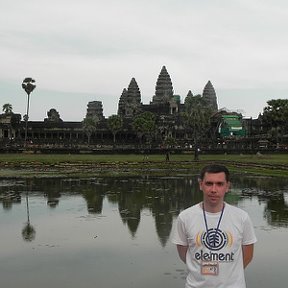 Фотография "Храмовый комплекс Ангкор-Ват в Камбодже. В этих декорациях снимались фильмы "Лара Крофт" и "Mortal Combat""