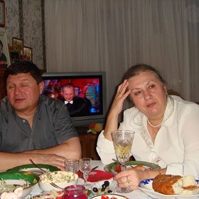 Фотография "новый год 2006 с мужем"