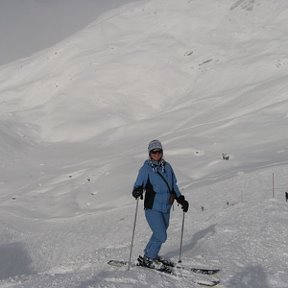 Фотография "горные лыжи в Мерибеле (Франция 2007)"