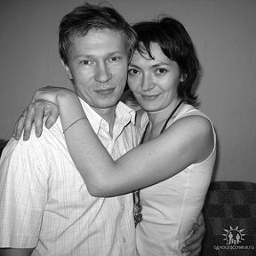 Фотография "Я с мужем. Новый год - 2009."