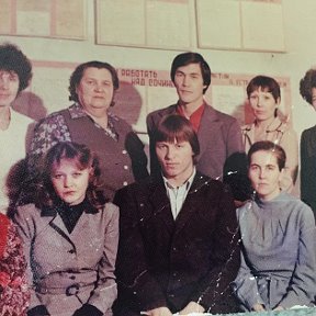 Фотография "Как быстро время пролетело! Учителя Надцынской СОШ. 80-ые годы 20 века."