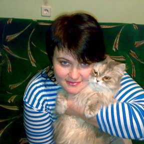 Фотография "я с кошкой Софой"