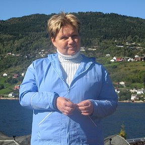 Фотография "В Норвегии у фьорда"