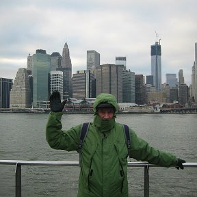 Фотография "за мной - Манхэттен, дек 2012"