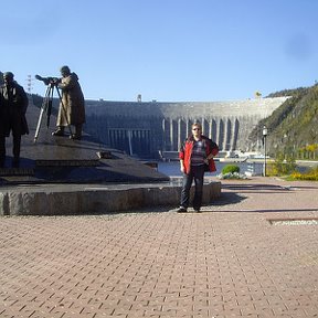 Фотография "Вид на Саяно-Шушенскую ГЭС"