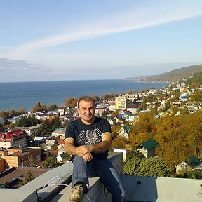 Фотография " Декабрь 2009 г. Лазаревка с высоты птичьего полёта..."