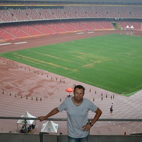 Фотография "Стадион в Пекине, место проведения Олимпийских игр"