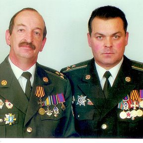 Фотография "Я с боевым заместителем Владимиром Евгеньевичем Зиминым."