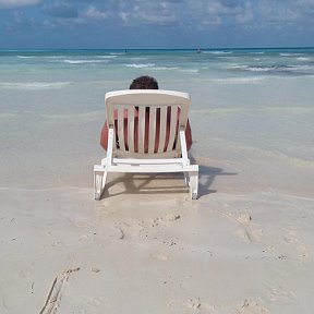 Фотография "Бесконечный океан и просто белый песок... Куба"