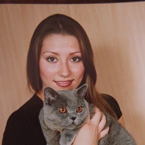 Фотография "я с моим котиком Чемпионом Мира Брюсом"