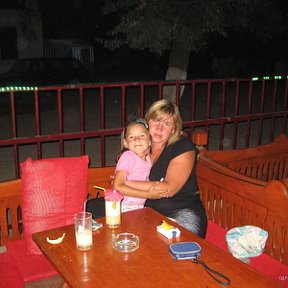 Фотография "Феодосия 2007. Я и моя доченька."
