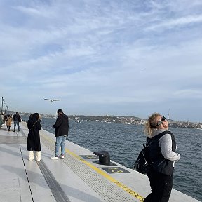 Фотография "Galata port, Istanbul boğazı, Istanbul, Türkiye"