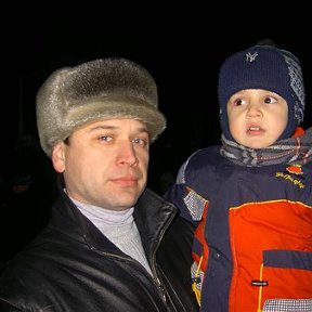 Фотография "Татарстан. Новый 2007 год с сыном."