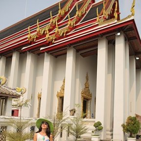 Фотография "Храмовый комплекс лежачего Будды в Банкоке. Тайланд"