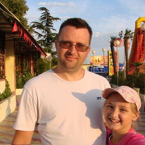 Фотография "август 2007, Дагомыс
Я и моя дочь"