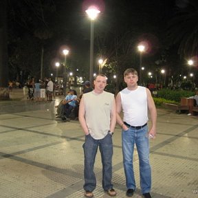 Фотография "Санта-Круз площадь 24-сентября.Я слева."
