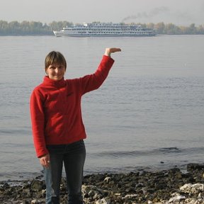 Фотография "Осень 2007 река Волга."