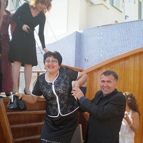 Фотография "я с женой-октябрь 2008г"
