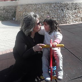 Фотография "Я с Джессинькой.Мальта 2010г"