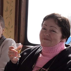 Фотография "На корабле с Людмилой Зеленской в день годовщины фирмы, октябрь 2007 года."