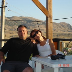 Фотография "Август 2007г.Судак.Я с супругой Инной."