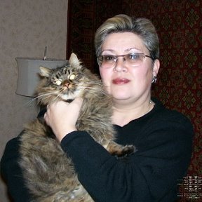 Фотография "Я и мой кот Тимофей."