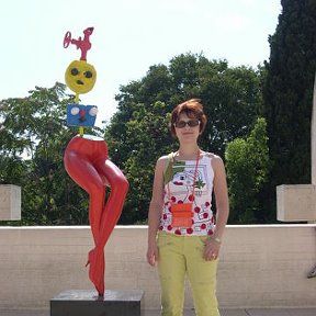 Фотография "Барселона. 2007. Крыша Fundación Joan Miró
"