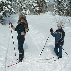 Фотография "я со старшим сыном 2006 г"