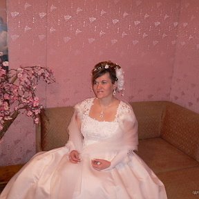 Фотография "я в комнате д\невест,жутко волнуюсь.23декабря 2006г."