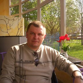Фотография "я в кафе в парке "Солнечный остров" 2007 г. апрель"