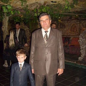 Фотография "Устинов Виктор с внуком Максимом"