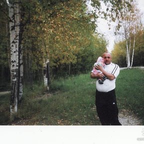 Фотография "2007 год Пойковский я с дочкой."