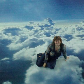Фотография "на рабочем месте, летаю в облаках"