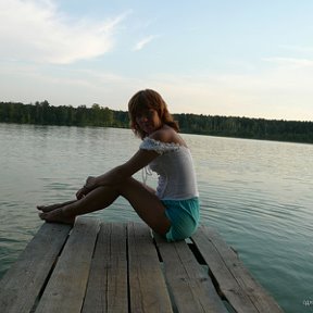 Фотография "я на озере"