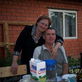 Фотография "С мужем на нашей "даче" в Лобне, МО."