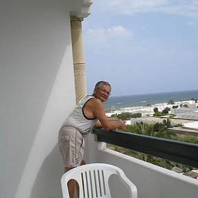 Фотография "Тунис. Сусс. На балконе отеля."