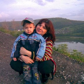 Фотография "5.05.2008 Я и сын Евгений"