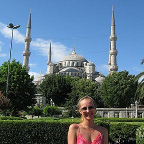 Фотография "Blue Mosque (symbol of Istanbul)"