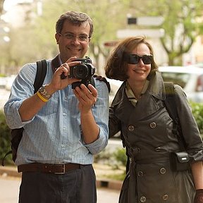 Фотография "With husband in Paris.  "