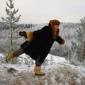 Фотография "Пролетая над Карелией.
Рождество 2008 г."