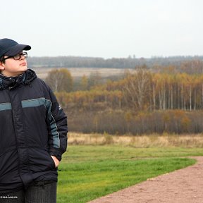 Фотография "Я на Бородинском поле. Случайный кадр"