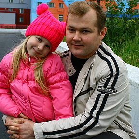 Фотография "День шахтера 2008. Я с дочкой"