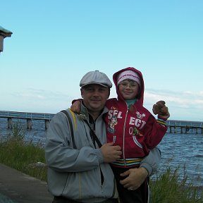 Фотография "Я и мой папочка!!! На Байкале."