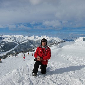 Фотография "Ещё одна красота за спиной, но зимой, февраль 2013, Заальбах , Австрия"