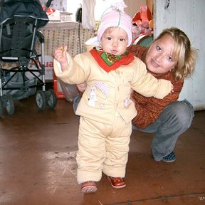 Фотография "август 2007. Я и моя дочка"