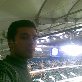 Фотография "stadiondan selfi. Qale...?"