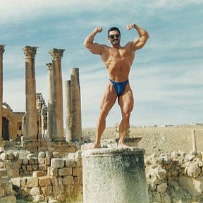 Фотография "Иордания,древний город Джейраш,1996г."