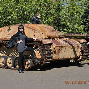 Фотография "я и танк"
