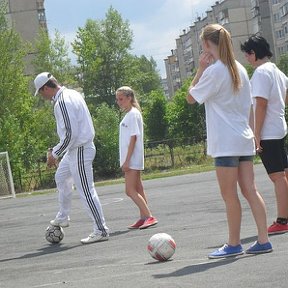 Фотография "Готовимся в сборную"